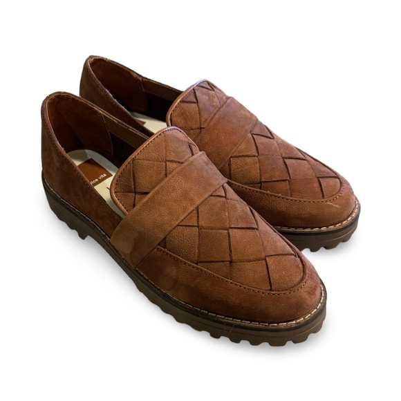 Dolce Vita Shoes - NWT Dolce Vita Aubree Woven Loafers in "Dark Brown"